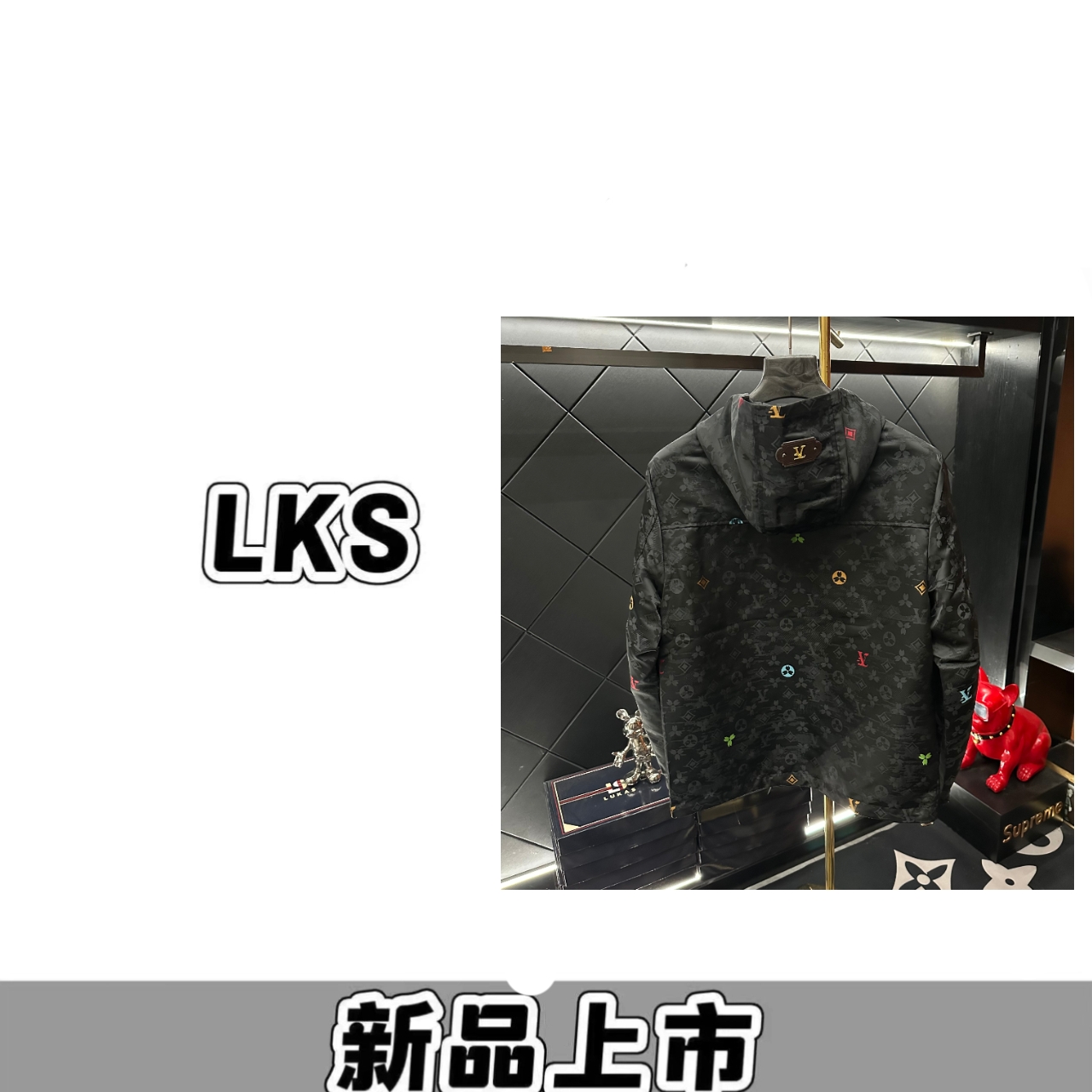 J6027（辉少）-新款简约休闲时尚宽松男女同款夹克