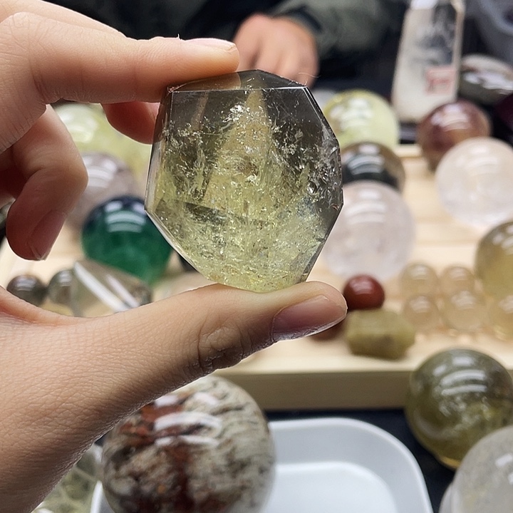 水晶珠宝半成品未镶嵌355水晶