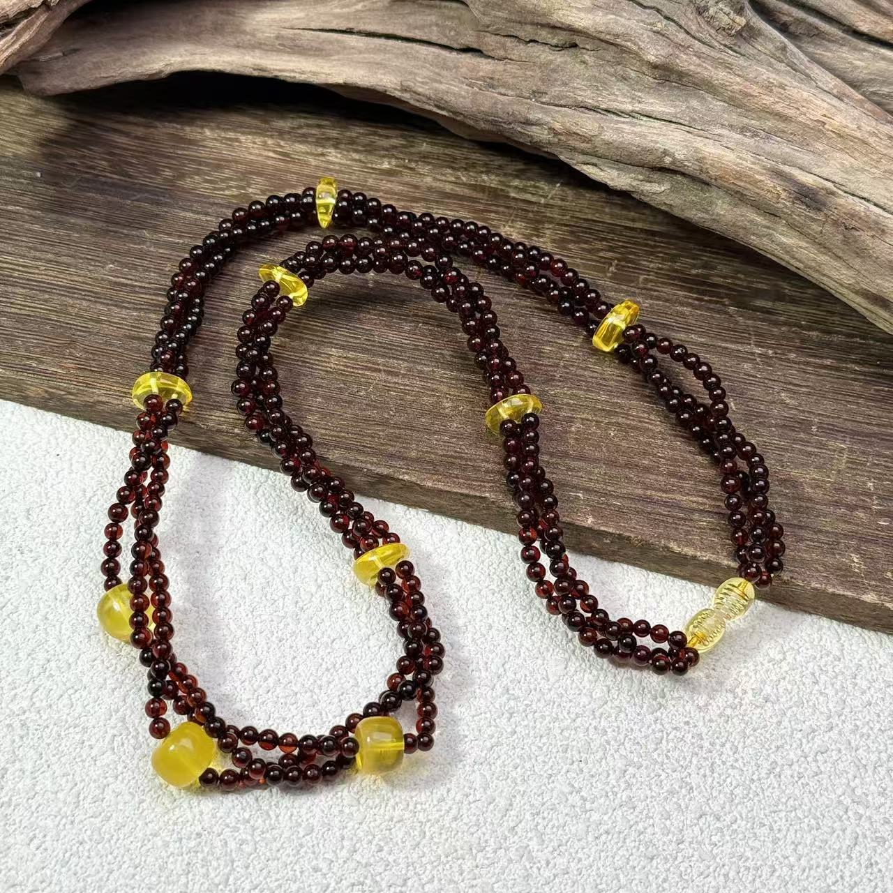 【与帅珠宝】血珀项链D122004-多样性发其一