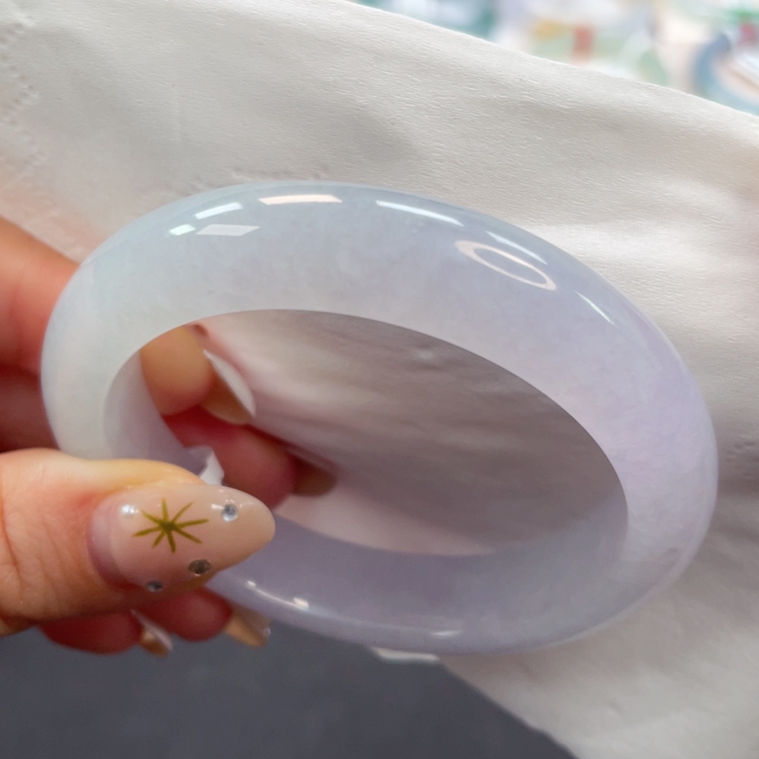 未镶嵌手镯翡翠7号冰粉调