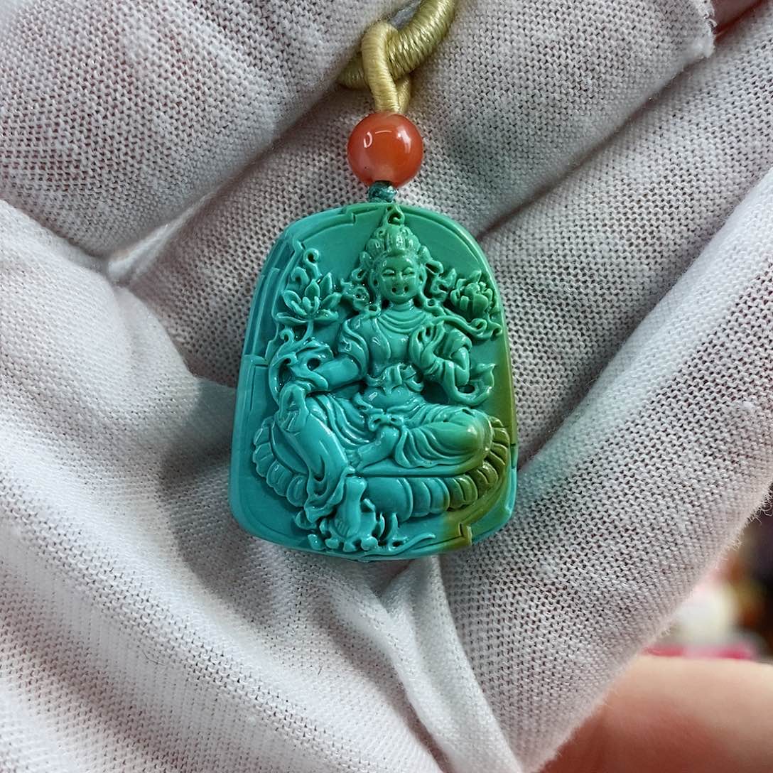 绿松石珠宝半成品未镶嵌