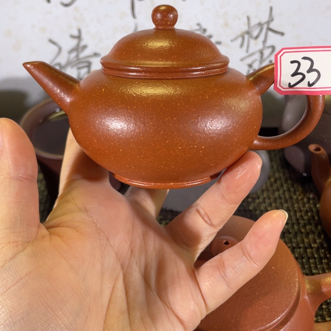 紫砂茶壶亮*水平全手