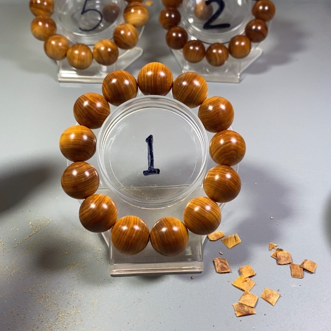 柏木手串/手链1.8红骨红油味道好瓷感好太行陈化崖柏手串