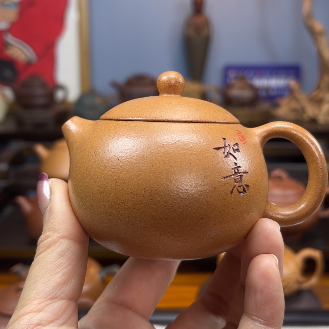 紫砂茶具半手工制作