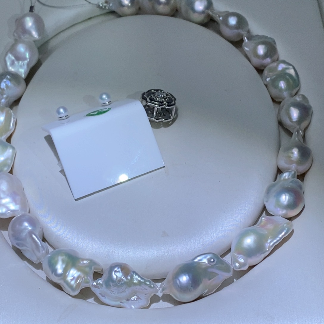 淡水珍珠其他银S925镶嵌記***片