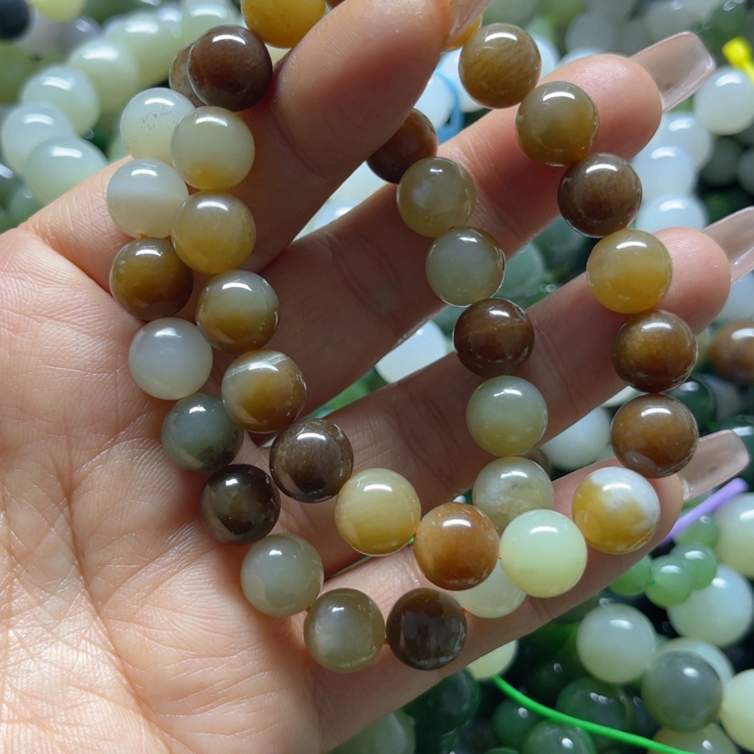 和田玉手链未镶嵌