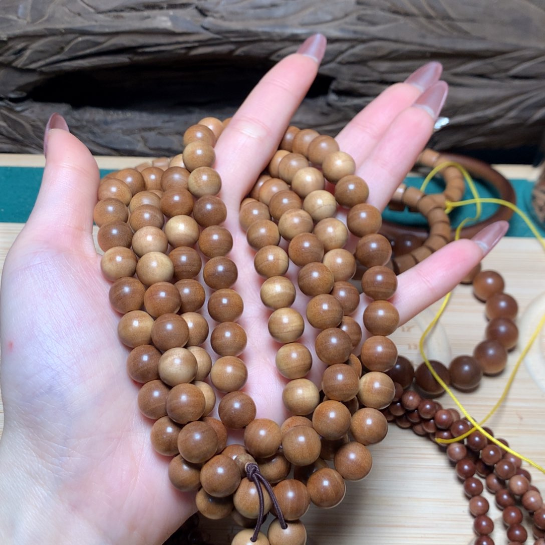 檀香木手串/手链迈索尔老山檀10x108