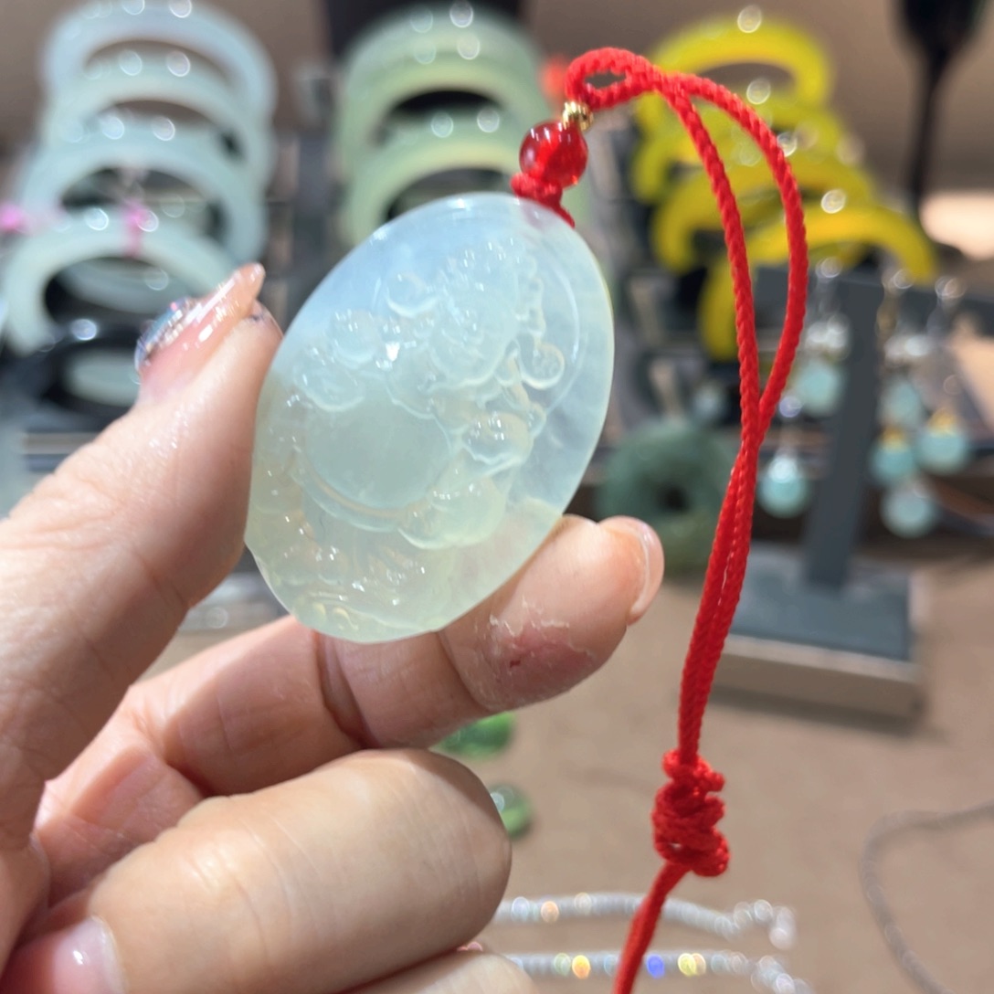 岫玉手镯未镶嵌手镯