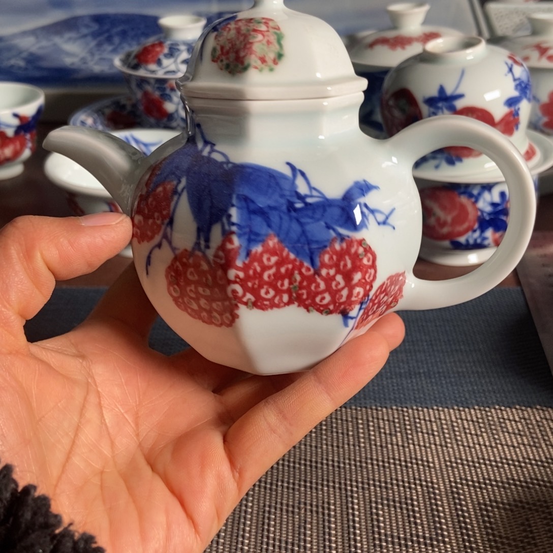 陶摆件景德镇的陶瓷艺术微瑕