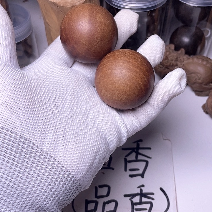 檀香木无事牌檀香木手球4.0