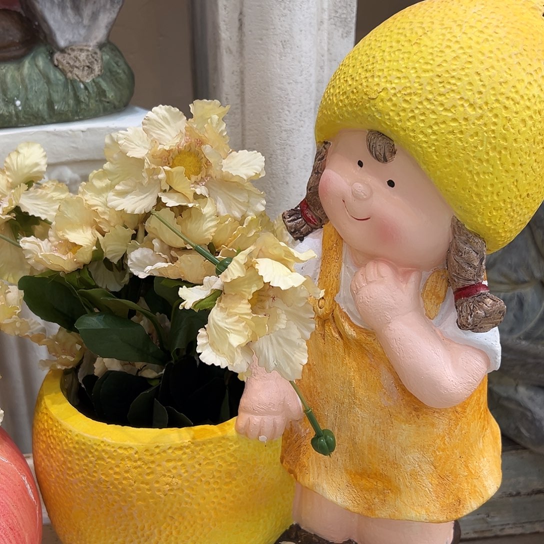 花园摆件红红火火