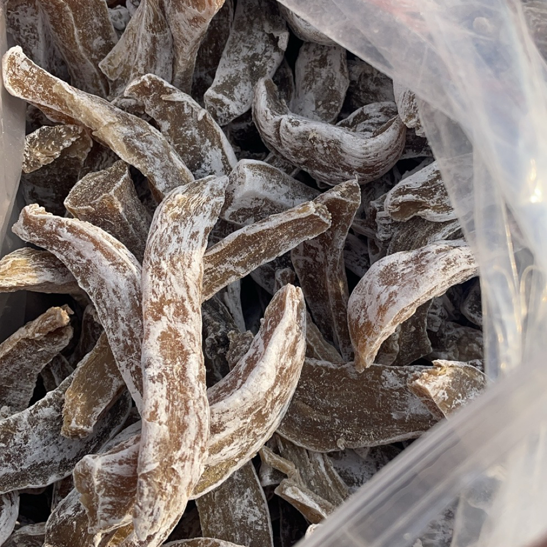 旬阳本地上霜红薯干