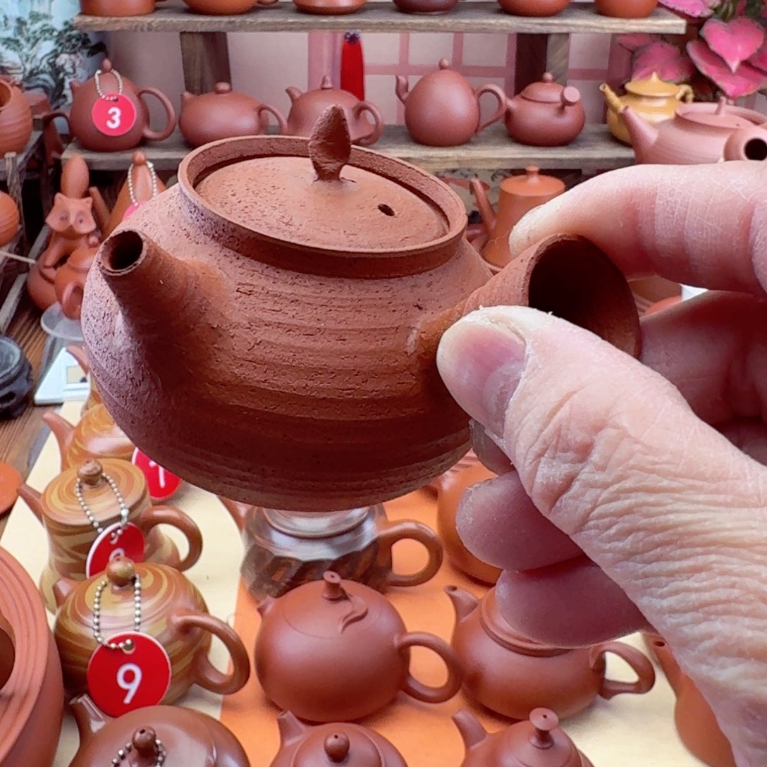 紫砂茶壶急须壶130 cc手拉