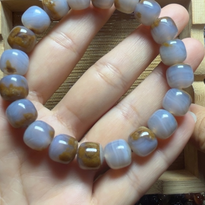 玛瑙/玉髓手链未镶嵌