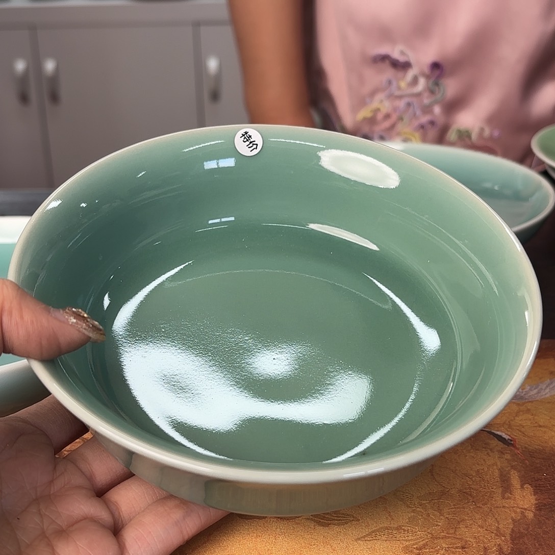 龙泉云间青瓷小米茶器