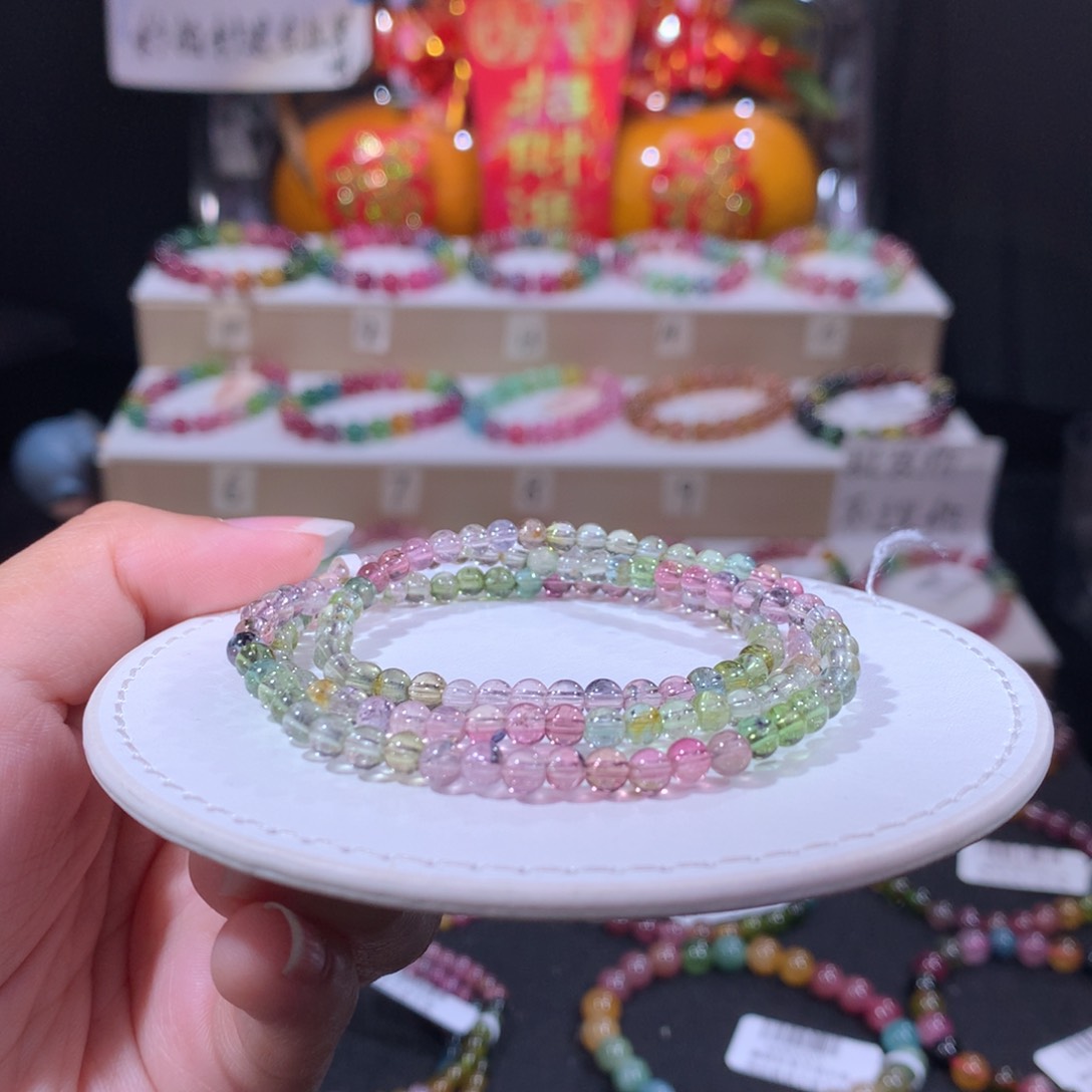 碧玺手链未镶嵌碧玺