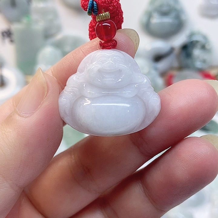 颈饰未镶嵌翡翠佛公