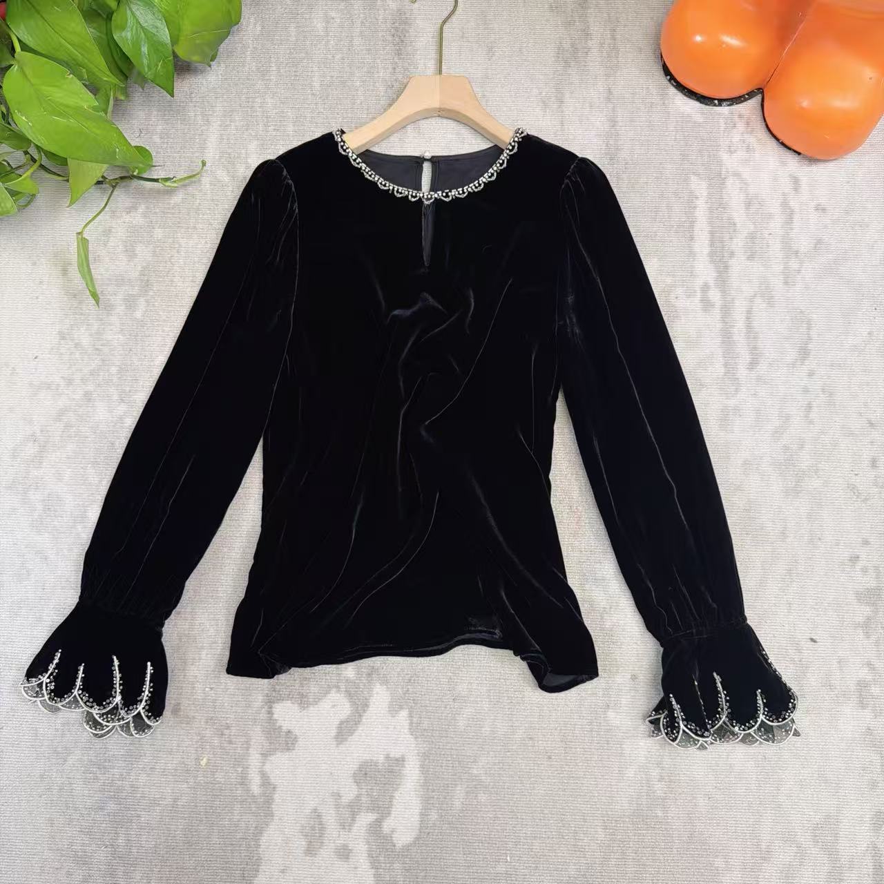 2026V v工作室新款 春季新款高定衬衫显瘦气质长袖百搭设计—5962