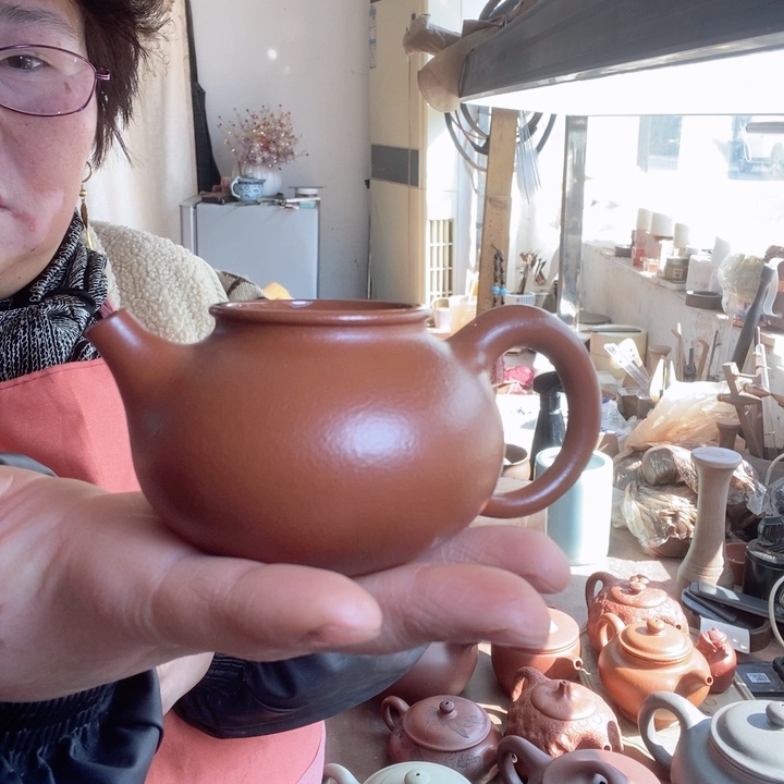 紫砂茶壶瑕疵品处理朱泥融天