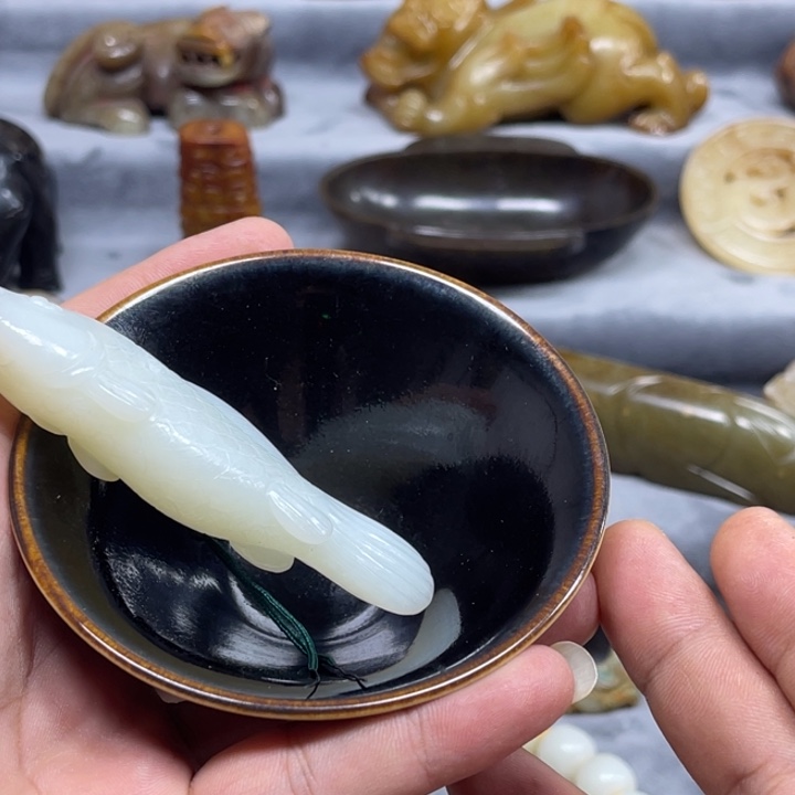 春***子摆件钰轩珍品的小可爱