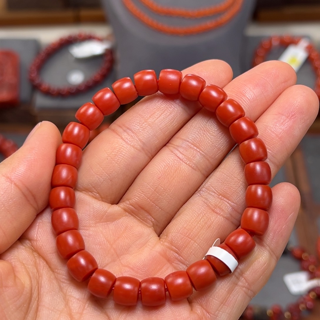 手串未镶嵌南红玛瑙7.5mm