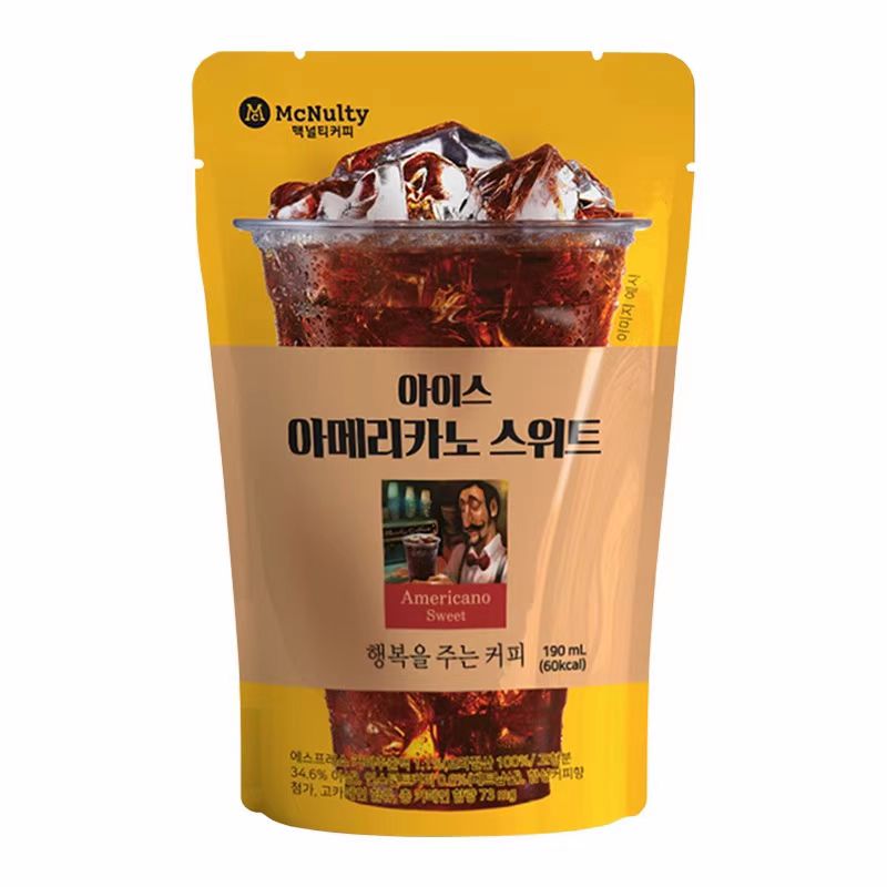 【2025.10.2到期】*10袋 甜美式咖啡饮料190ml
