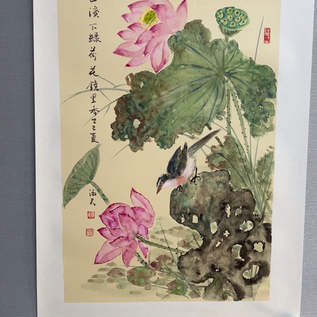 国画亲笔手绘原创作品