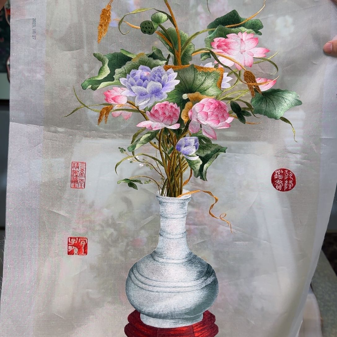 刺绣刺绣工艺精湛