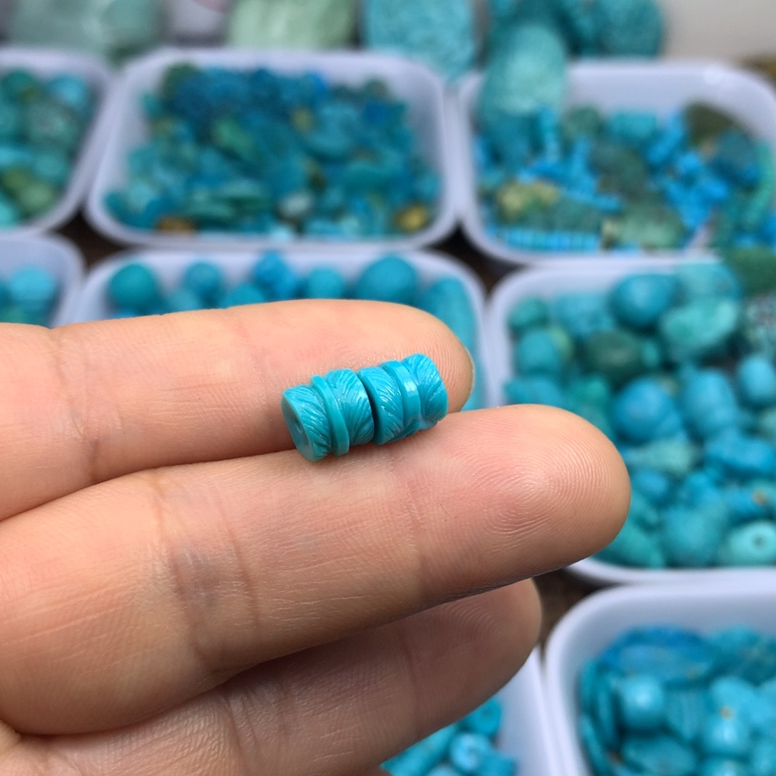 绿松石未镶嵌吊坠(不含链)