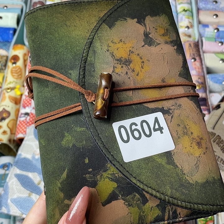 织绣香云纱a6活页带纸0604