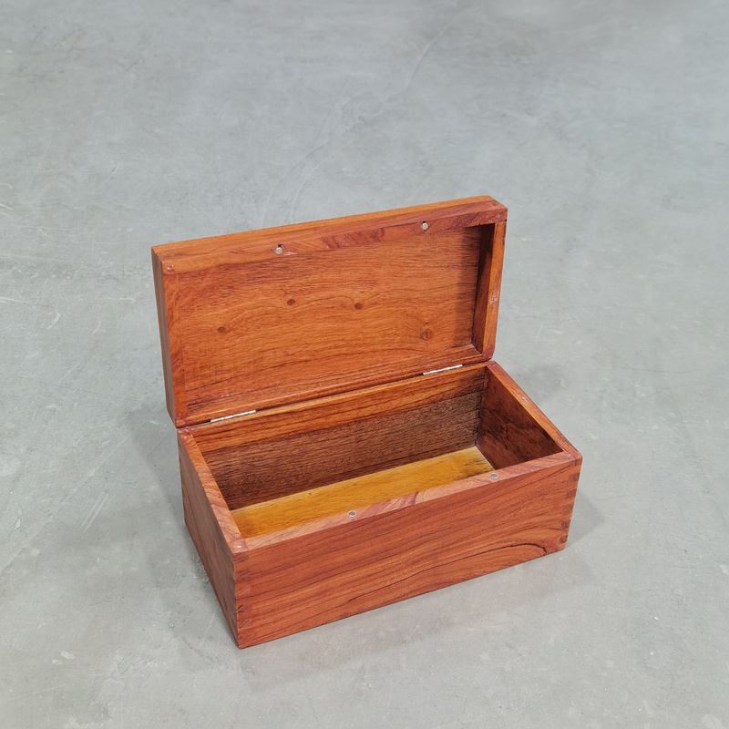 141 花黎龙凤长方首饰盒收纳盒饰品盒