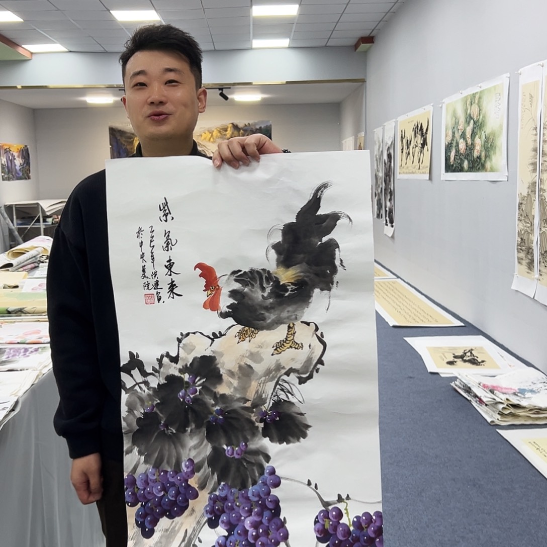 国画国画作品宣纸纯手绘