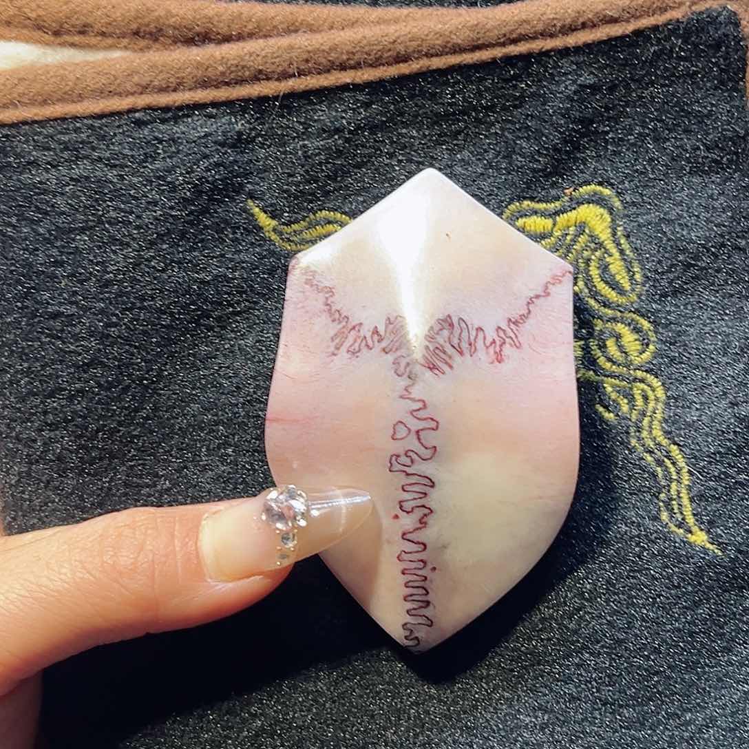 鹿骨把件鹿骨材质