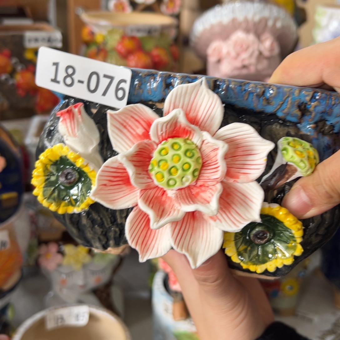 瑕疵1876 多肉花盆，满20发货，爱退款拉黑