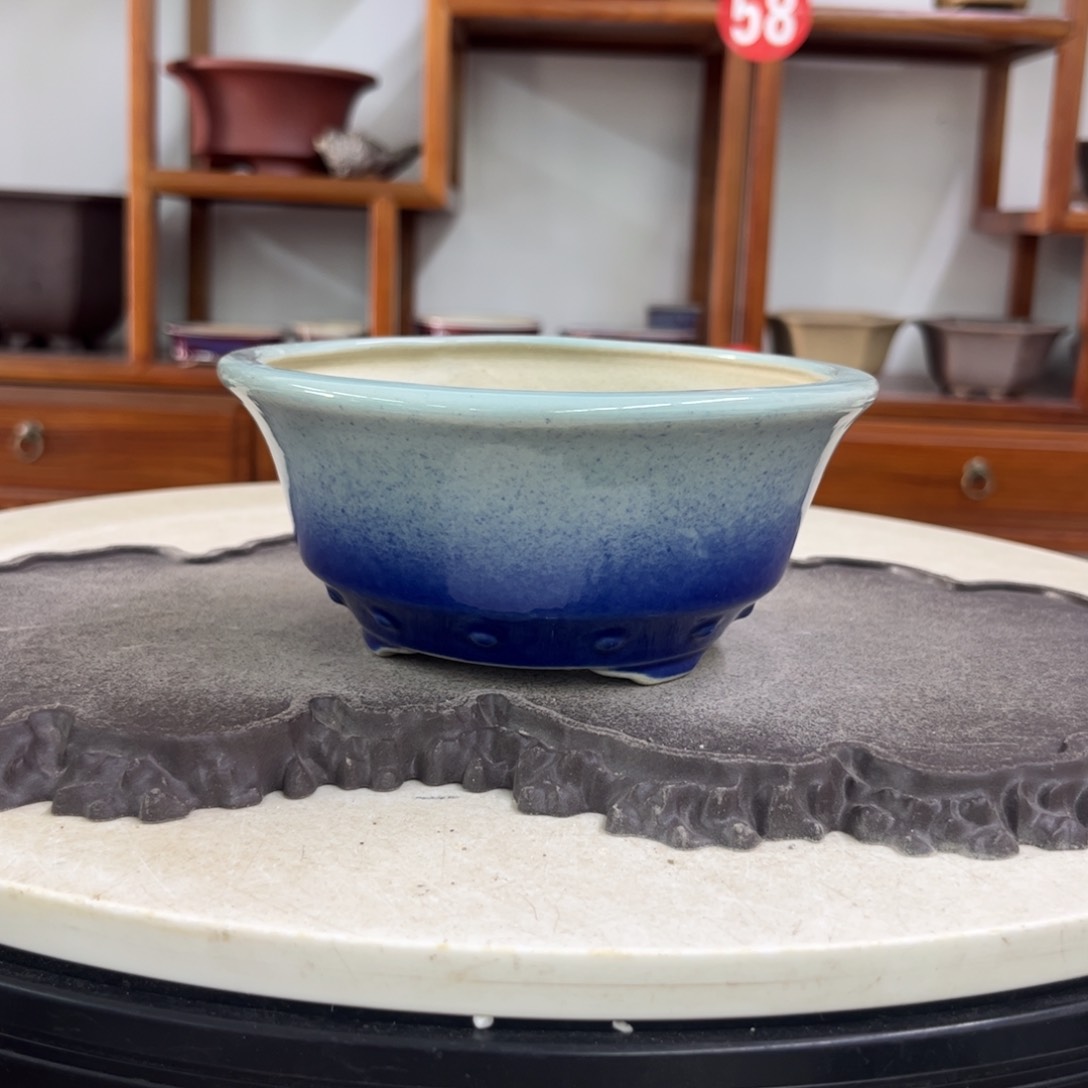 紫砂花盆瑕疵6.5-15。。。
