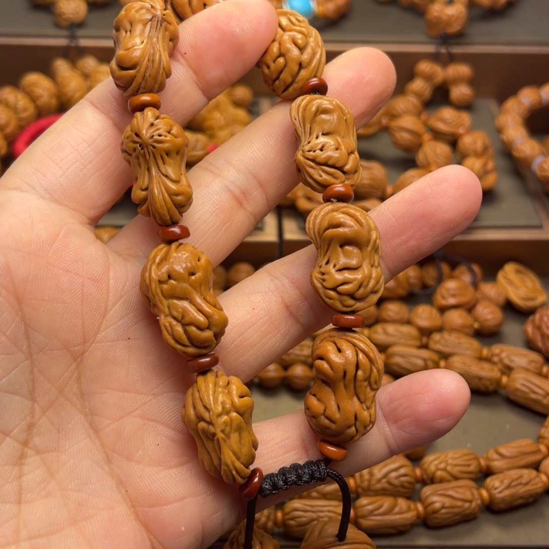 手串桃核龙纹桃核5