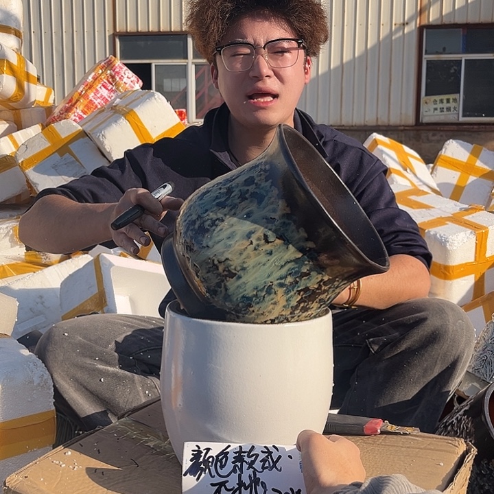 花盆紫砂宜兴紫砂粗陶花盆