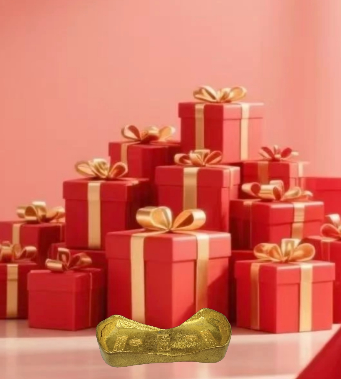 原创春节风格轻职风礼盒k923