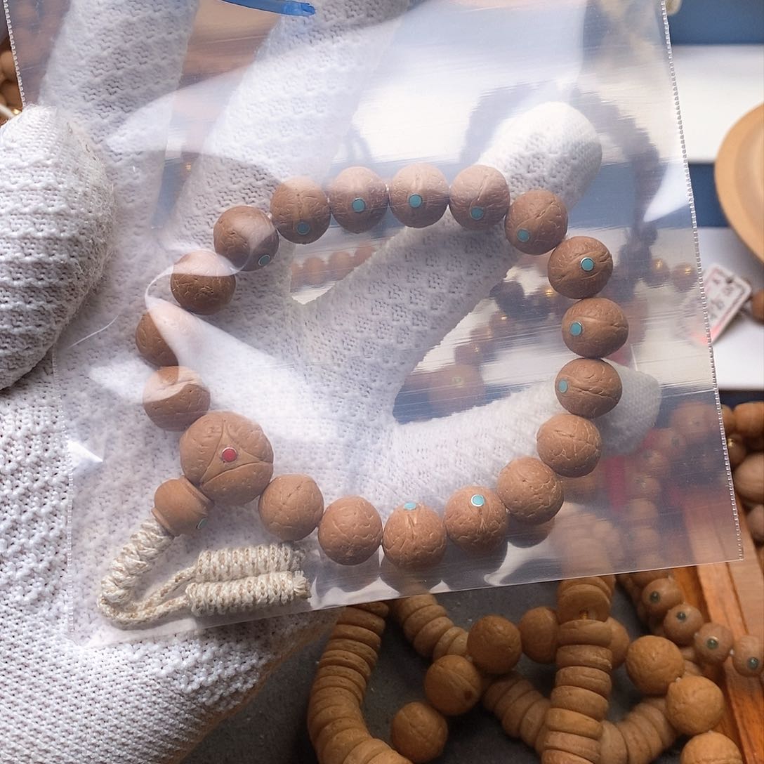 凤眼菩提手串迈*镶嵌手串