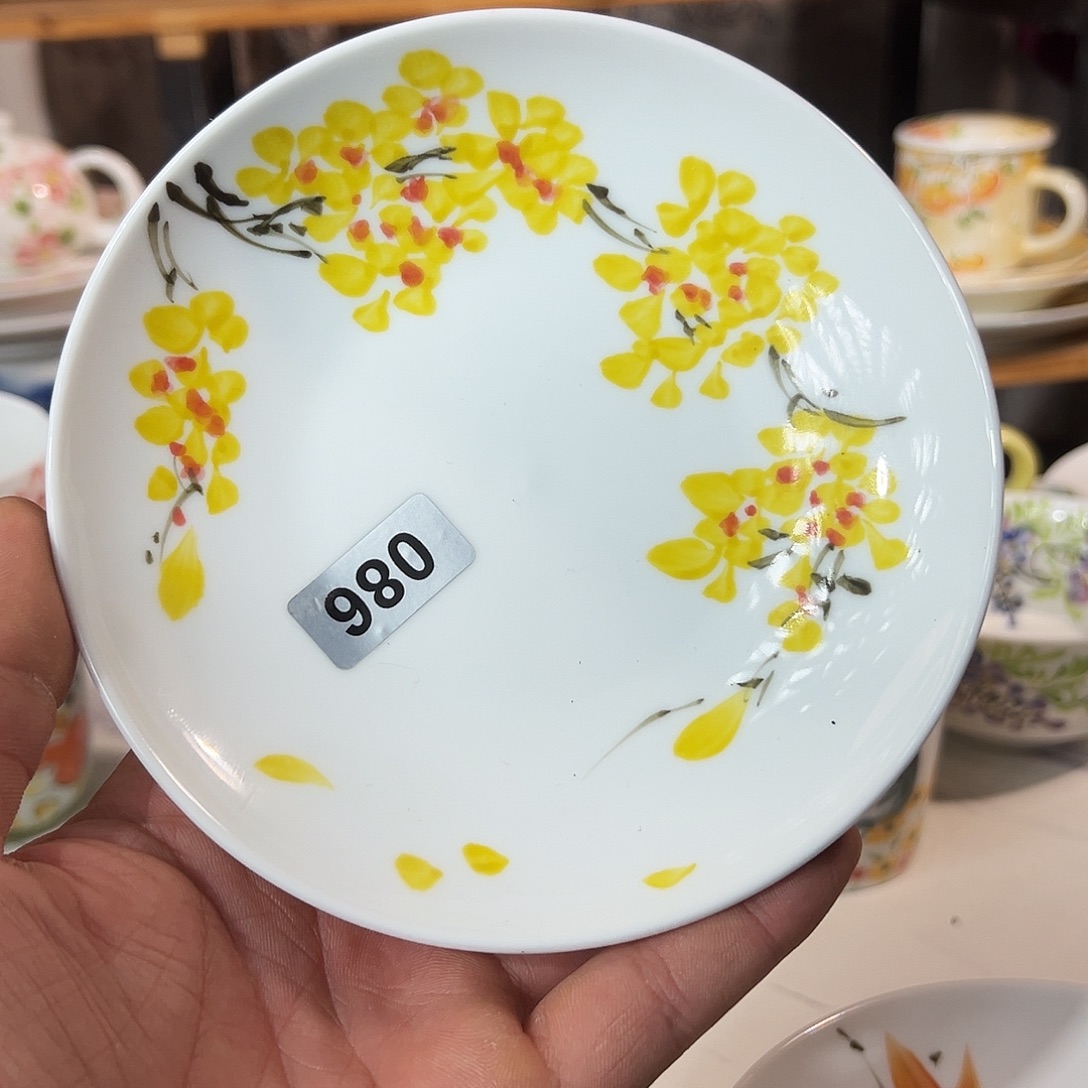 陶瓷景德镇高温釉下陶瓷6寸盘