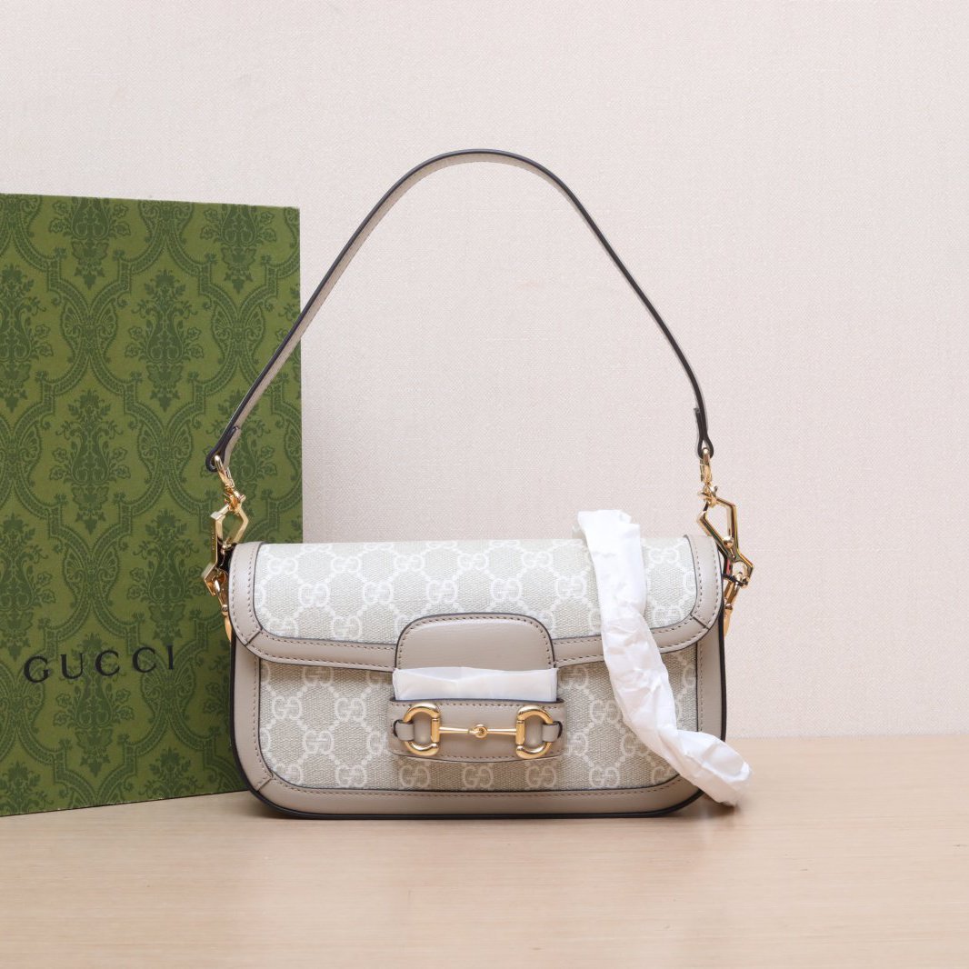 未使用 GUCCI/古驰 【念念】 马衔扣 1955 盒子包 小号