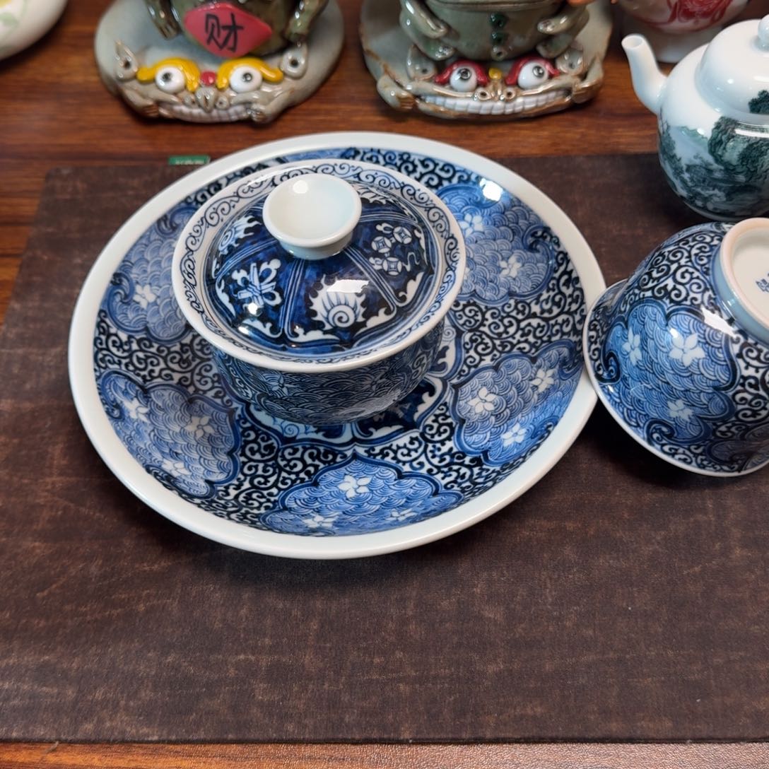 封***释摆件手工手绘景德镇陶瓷
