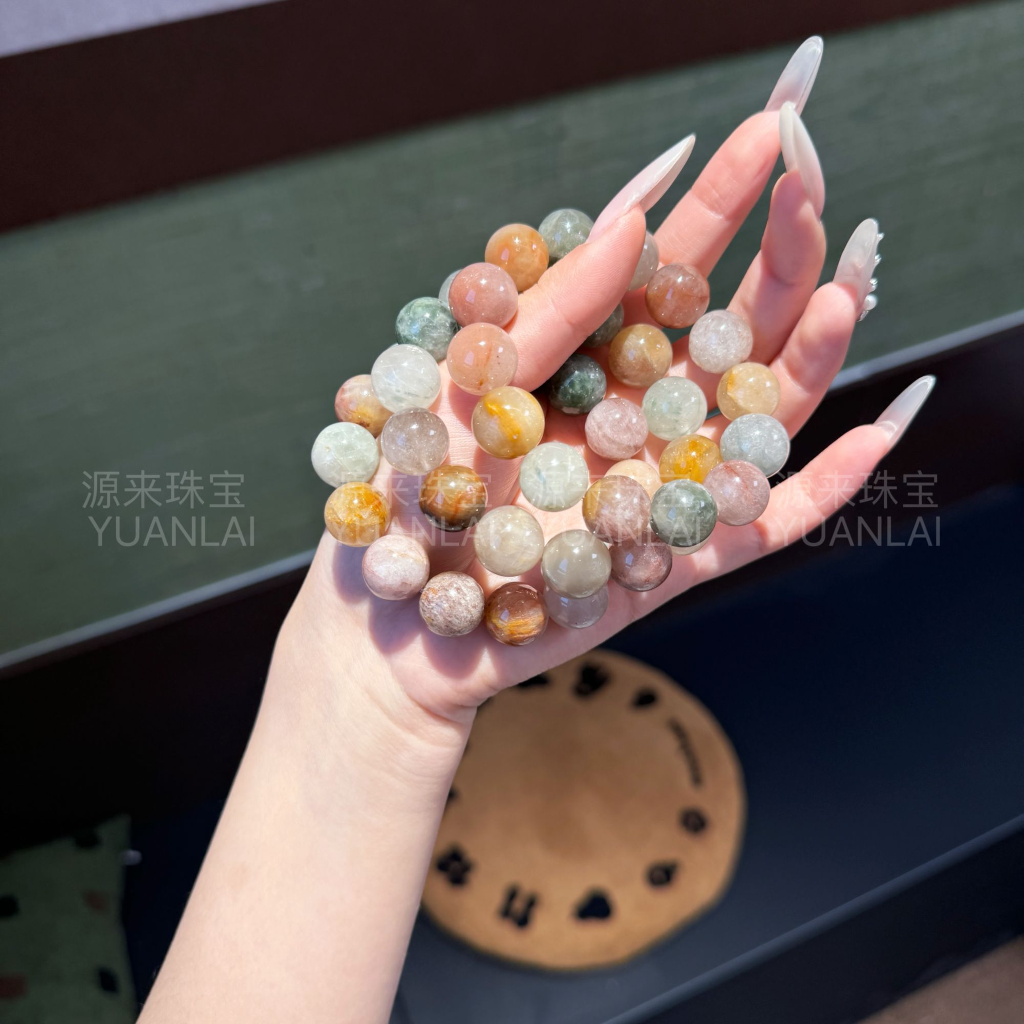 *肉桂*天然兔毛手串（多样性发其一）