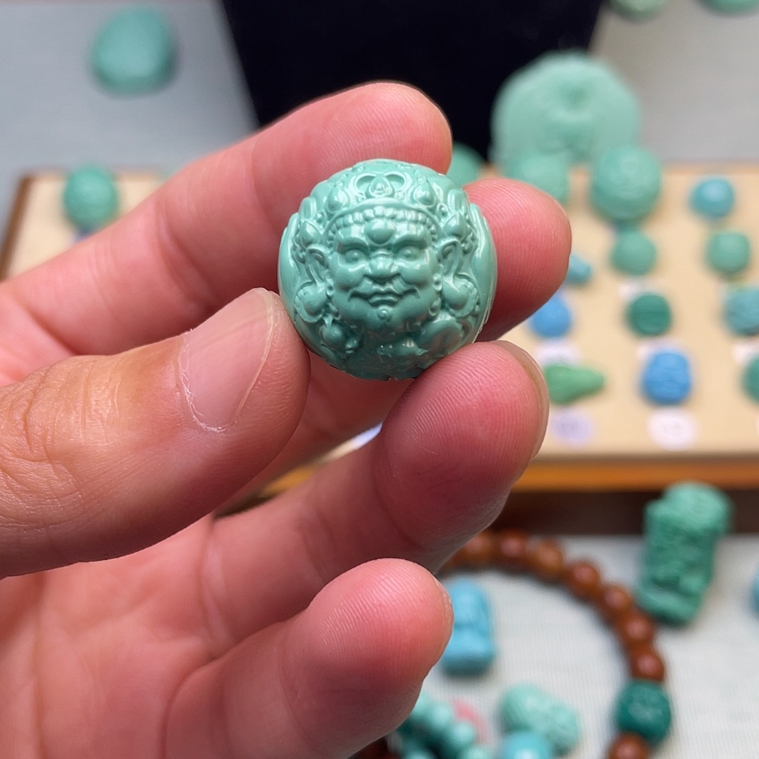 原生态湖北松配饰尺寸20