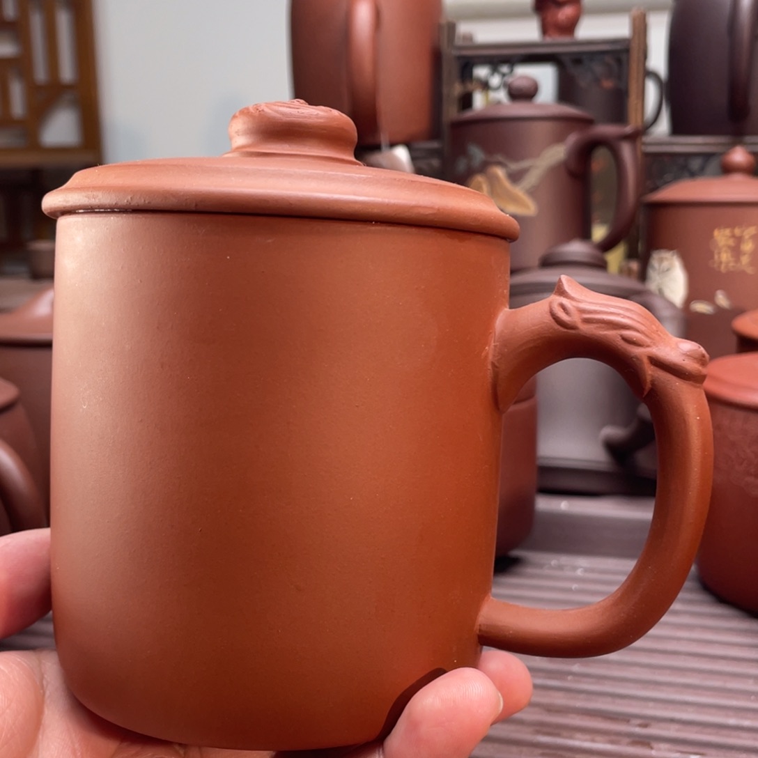 紫砂茶杯宜兴紫砂杯