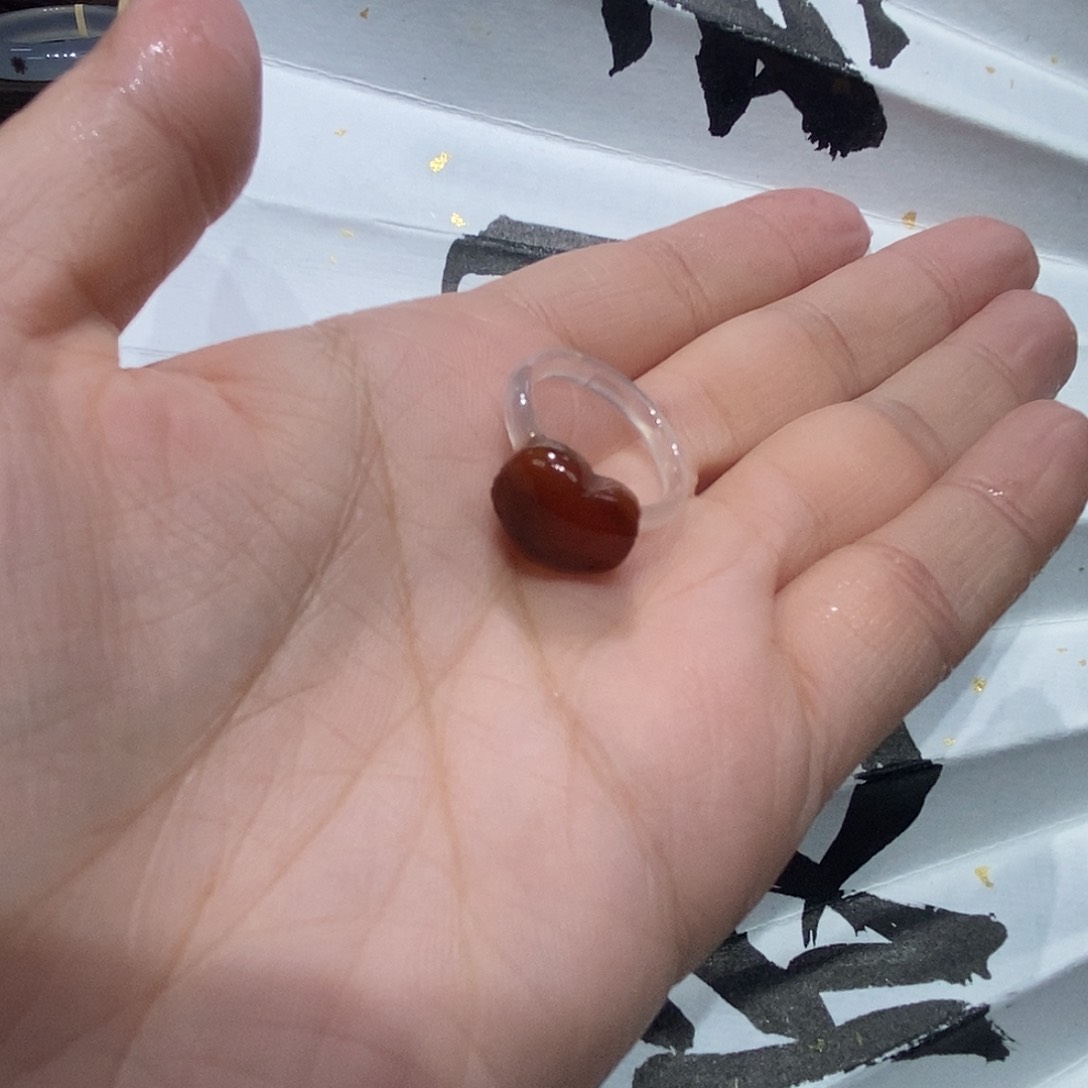 玛瑙/玉髓戒指未镶嵌莹*子