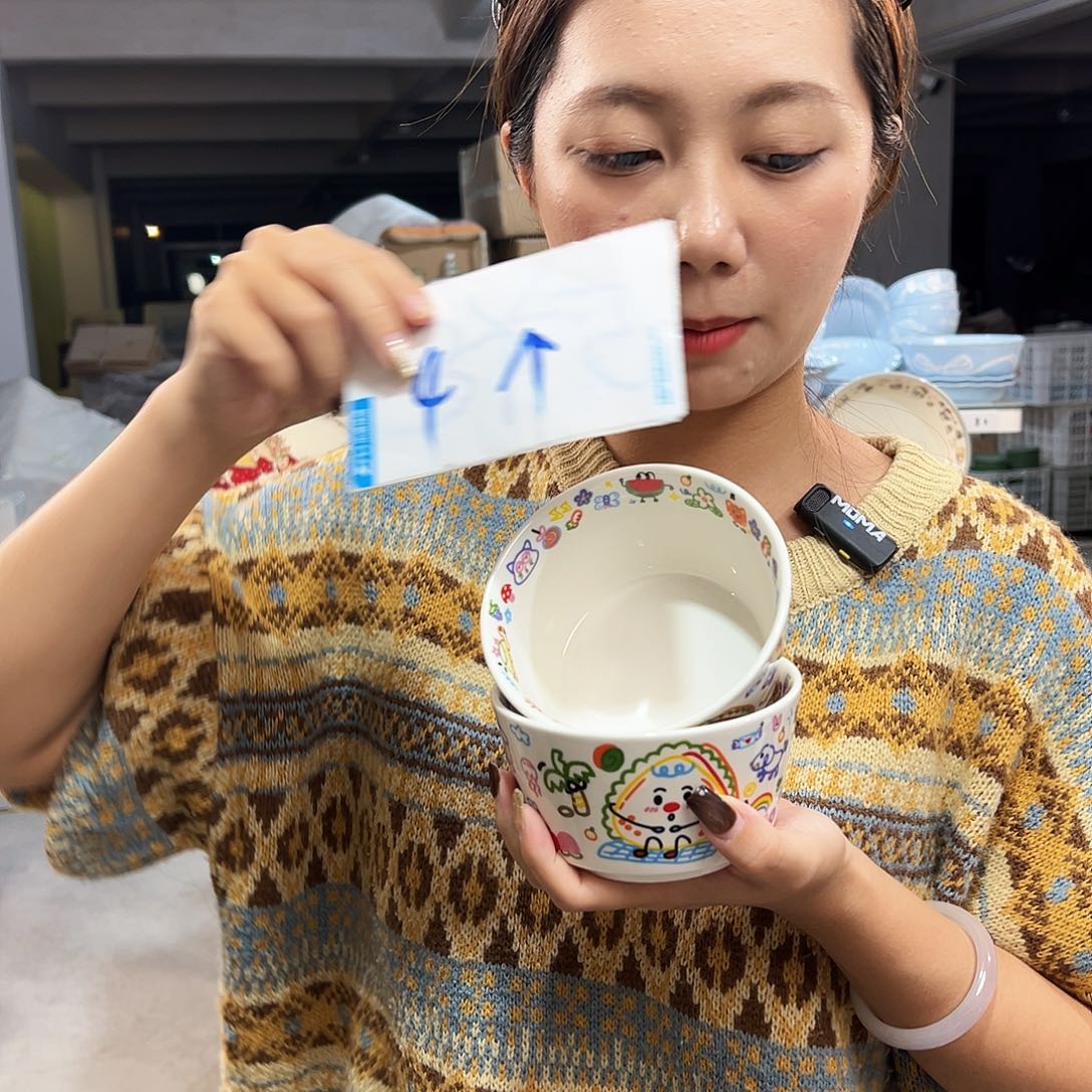 潮州陶瓷微瑕源头厂家4.75寸