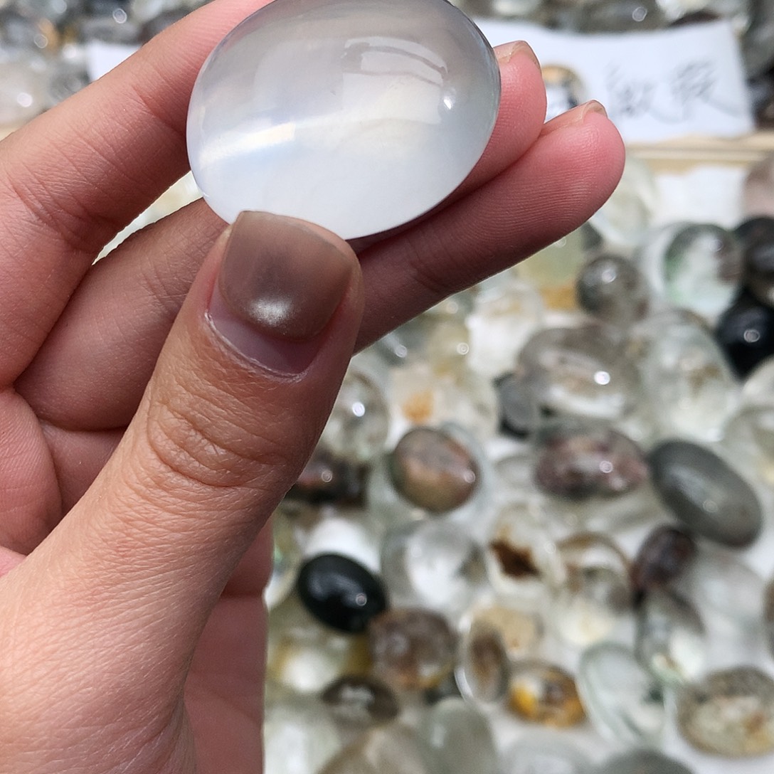 萝***卜珠宝半成品水晶未镶嵌