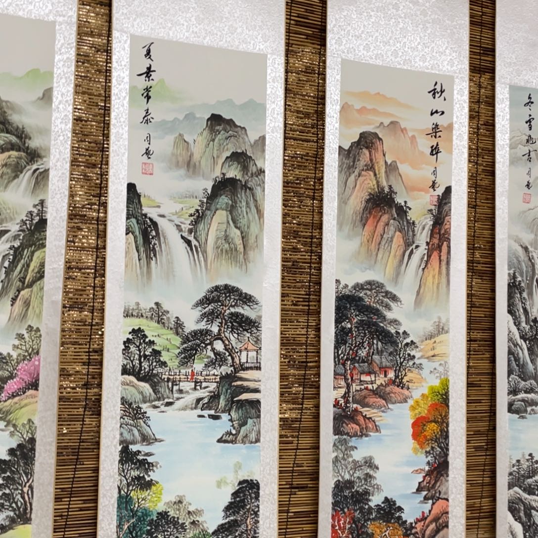 国画老师手笔手绘作品n
