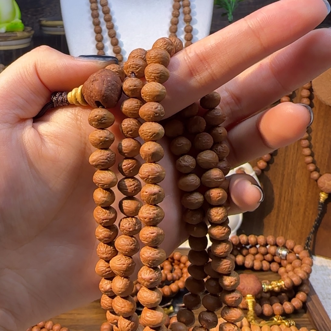 吊坠凤眼菩提国产酸枣核精品108颗